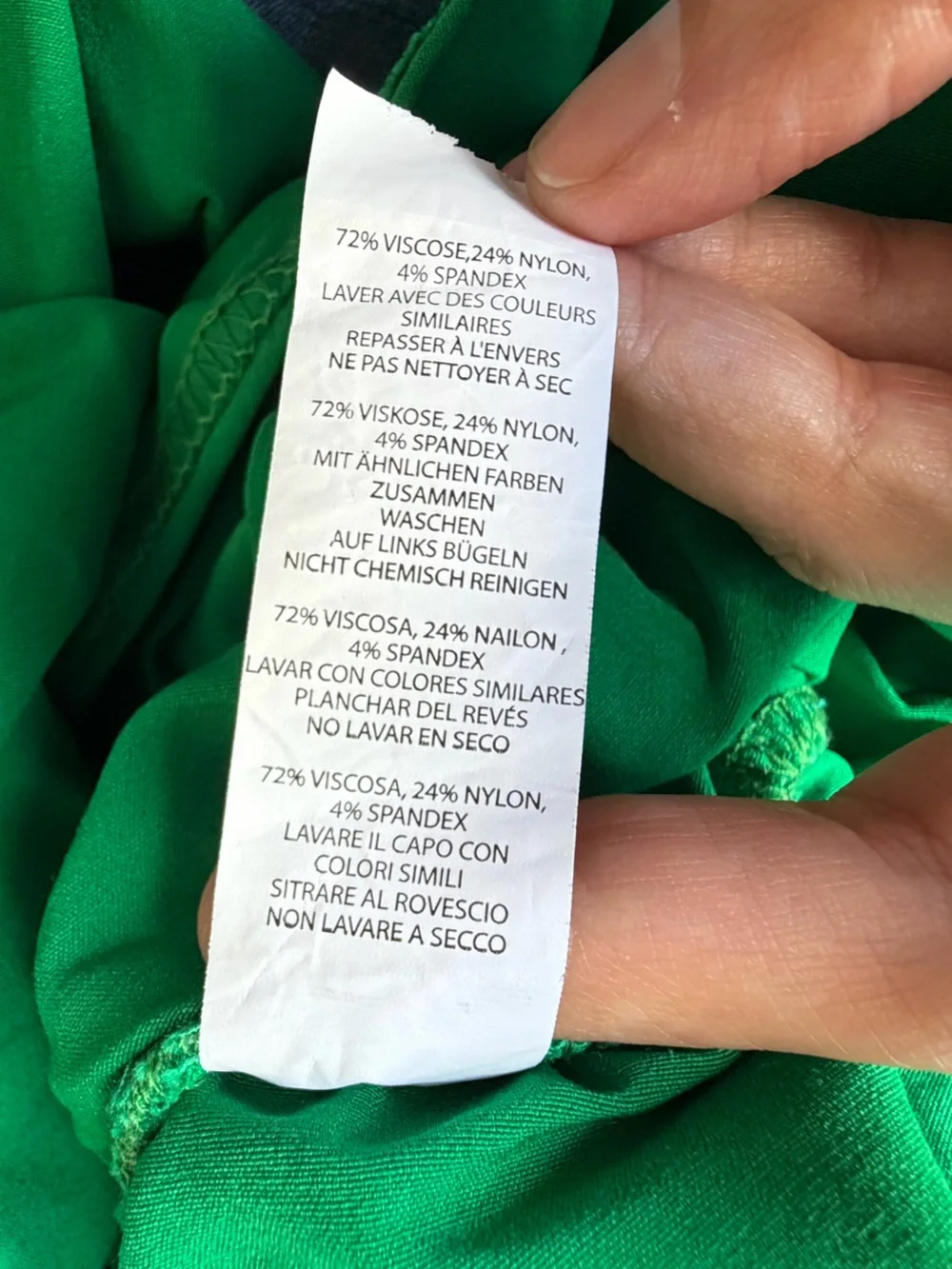PrettyLittleThing Green Ruched Cut-Out Mini Dress Like New - US 2
